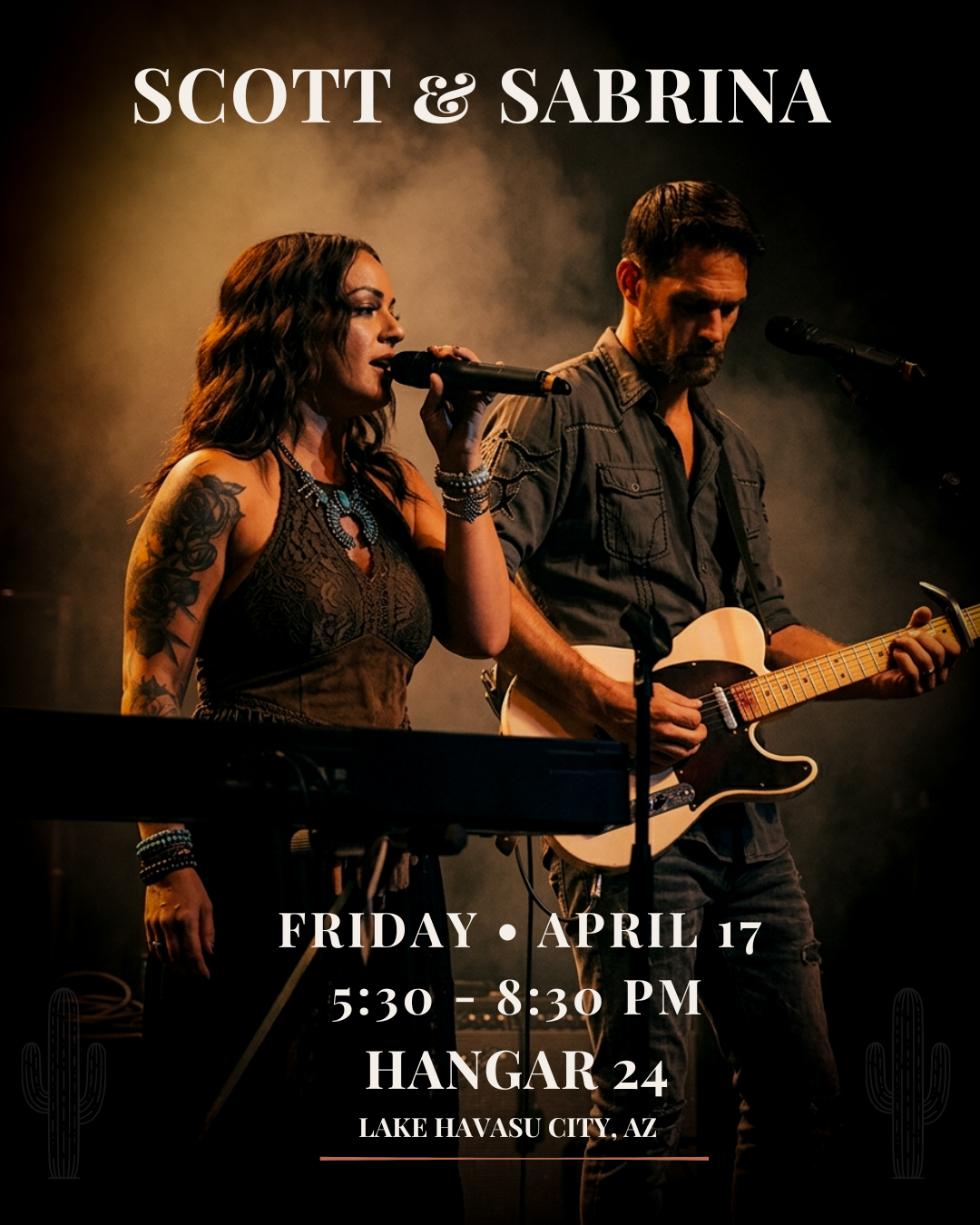 Scott & Sabrina – Live at Hangar 24